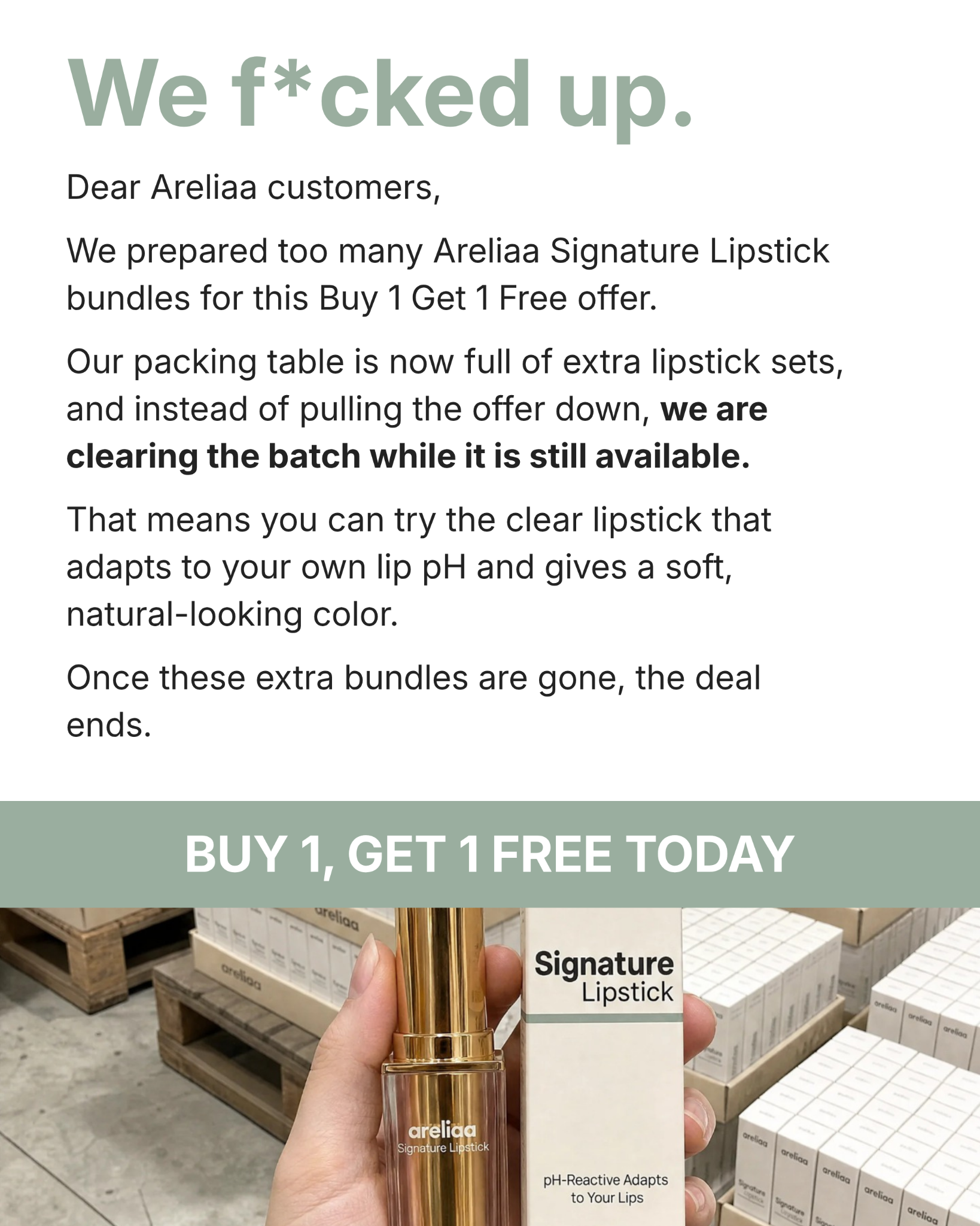 Areliaa ad preview
