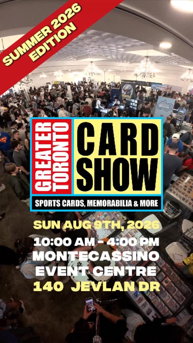Greater Toronto Card Show ad preview