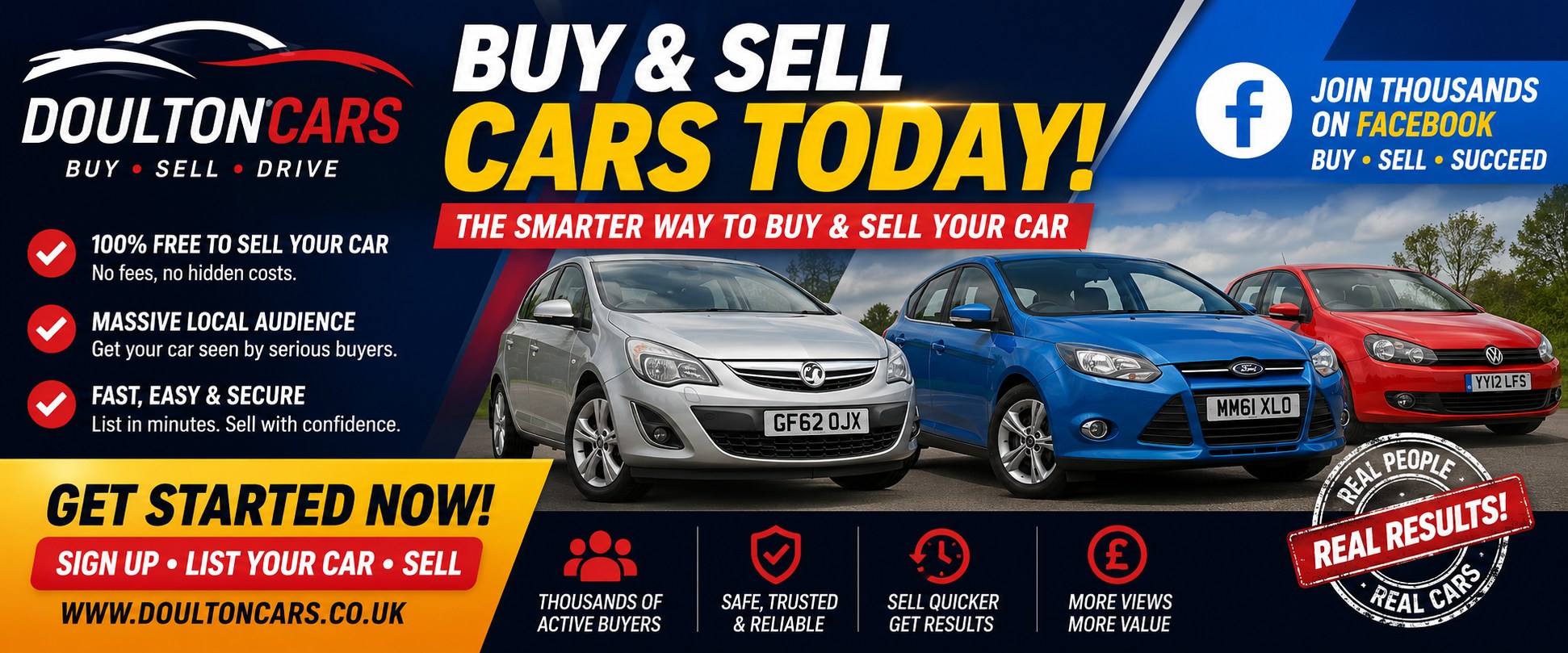 Doulton Cars Online Marketplace ad preview