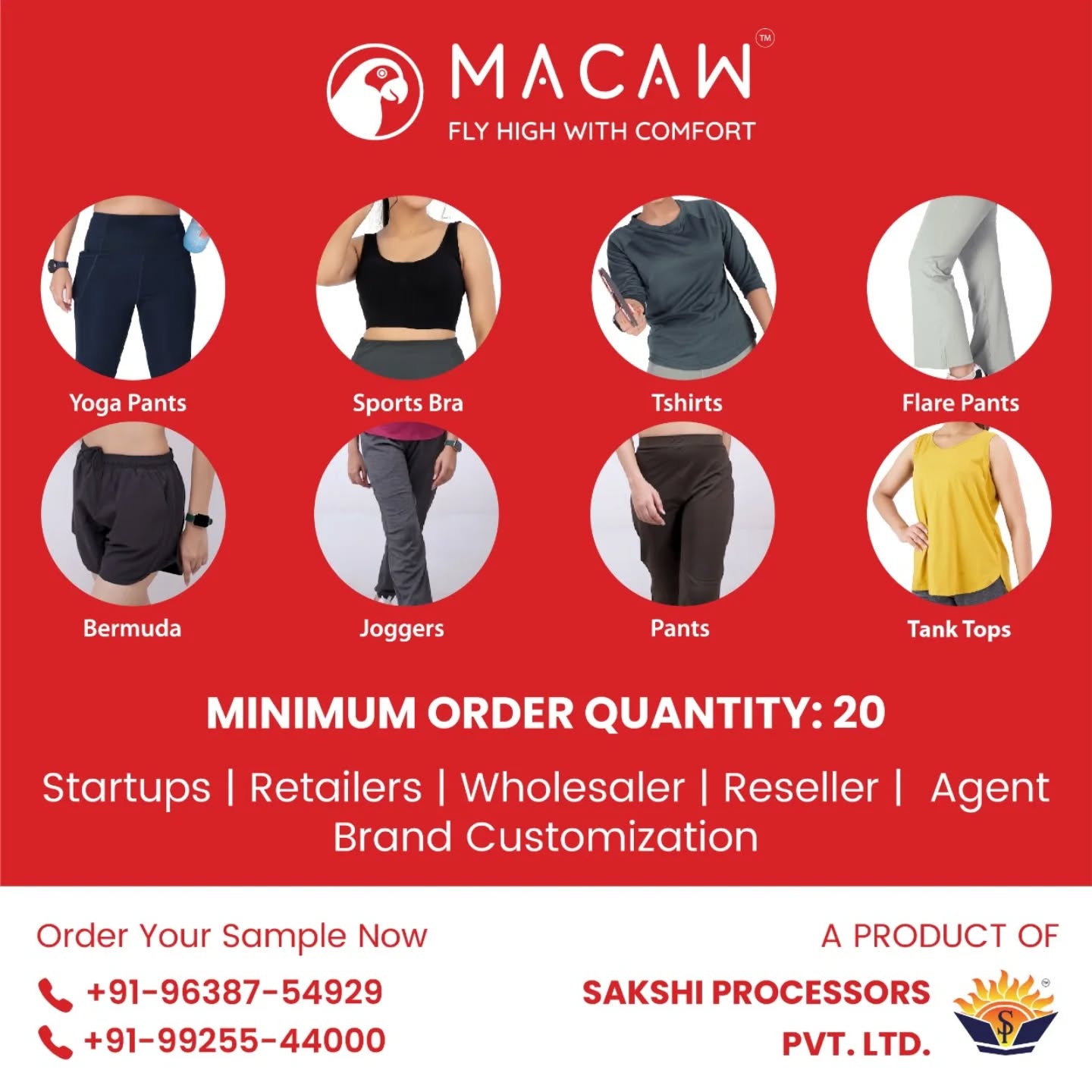 Macaw Clothing ad preview