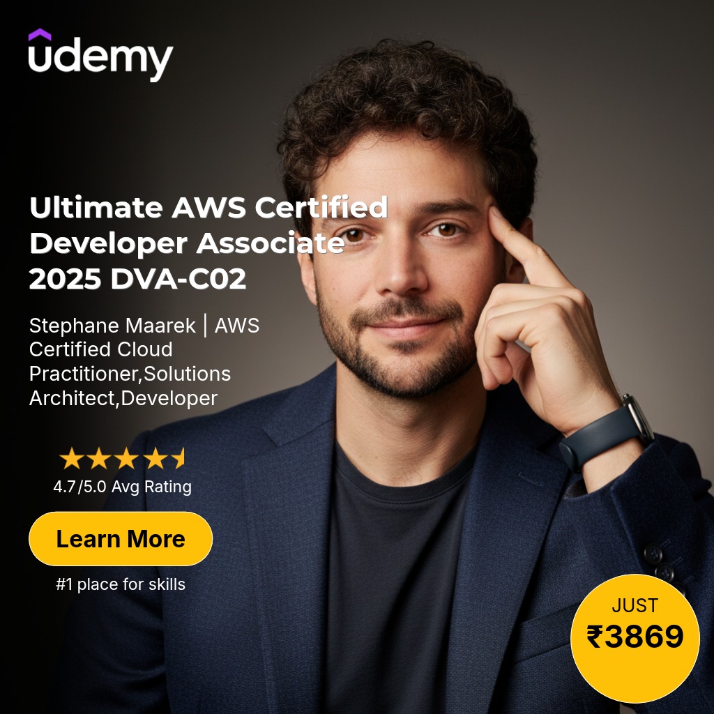 Udemy ad preview