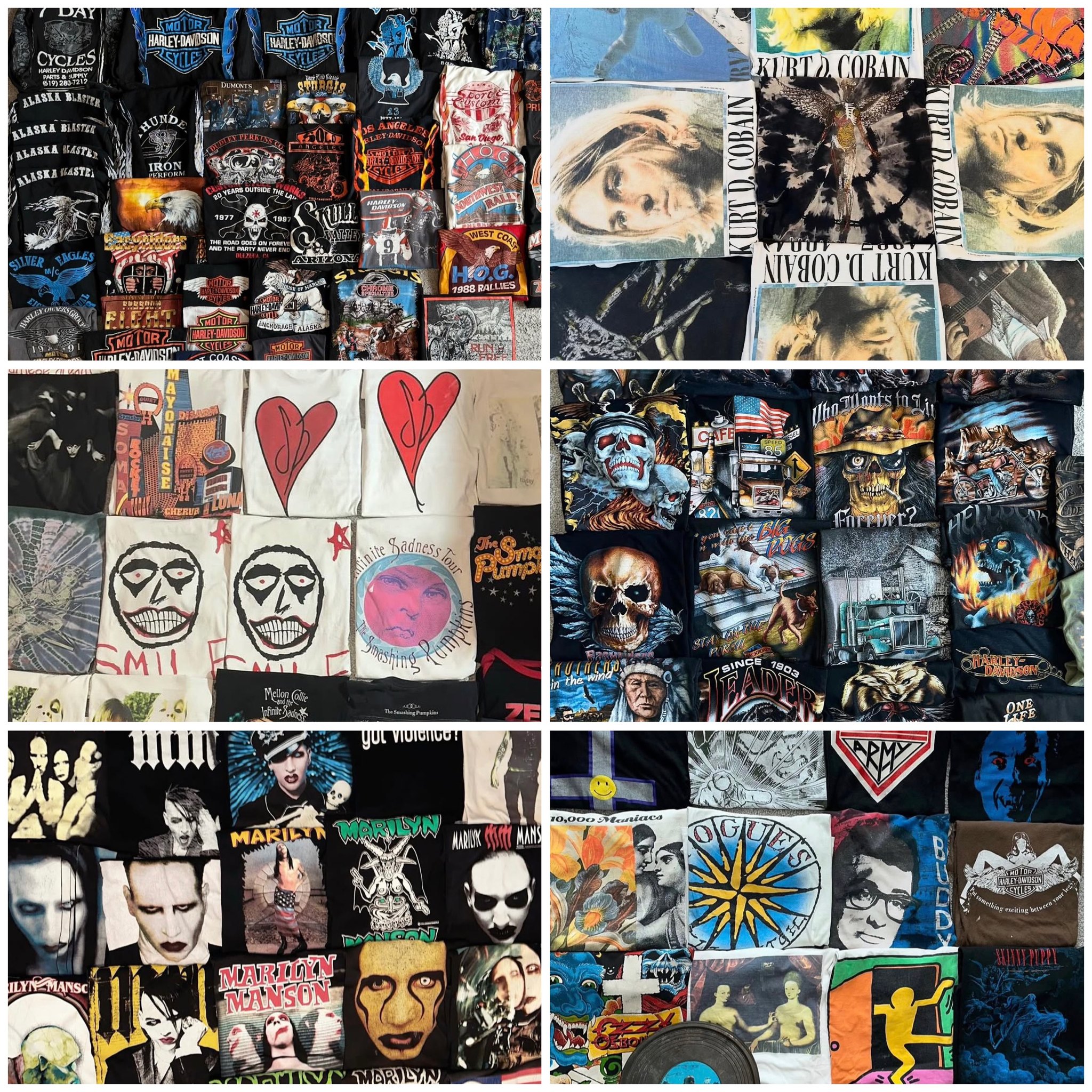 MIKE BUYS Old Band TShirts ad preview