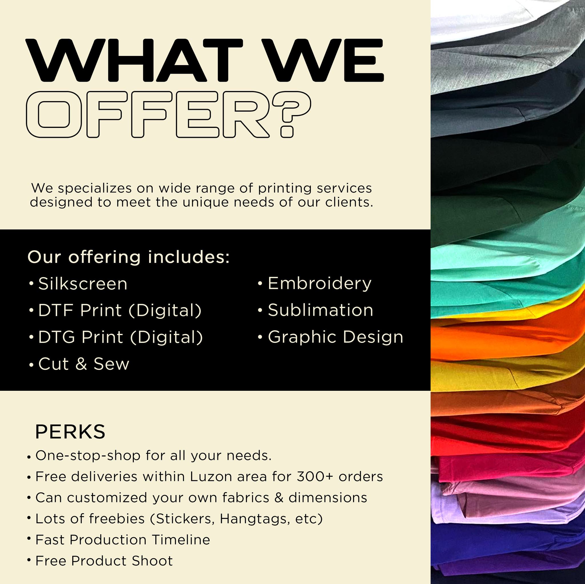 3SANS Printing & Garments ad preview